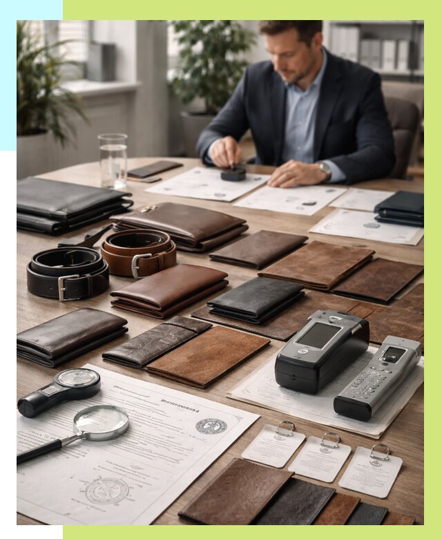 Сертификация кожаных изделий в Барнауле от 12139 р. | Алешин-Брн