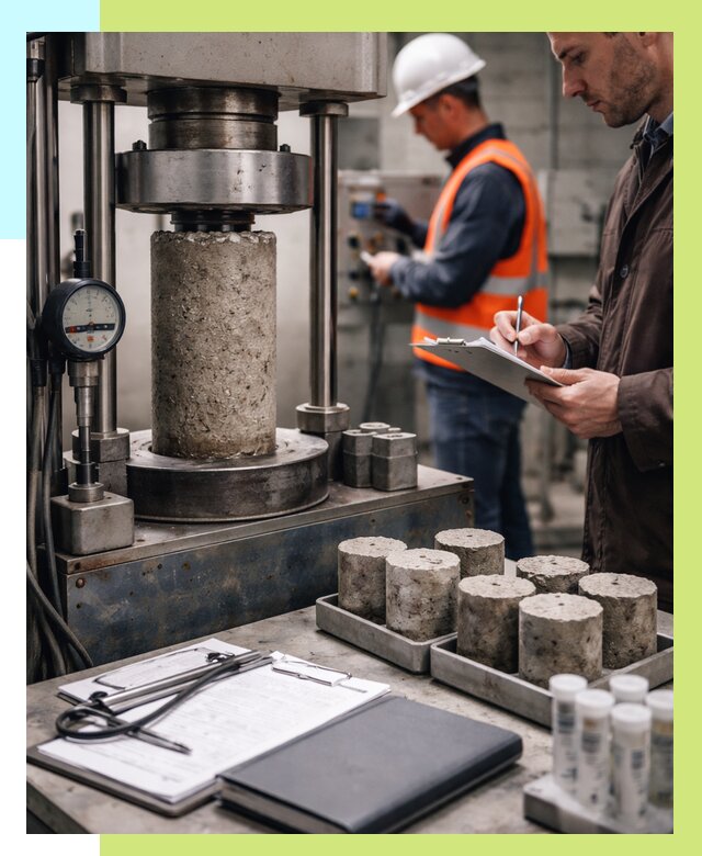 Сертификация бетона в Барнауле от 30348 р. сертификат | Алешин-Брн