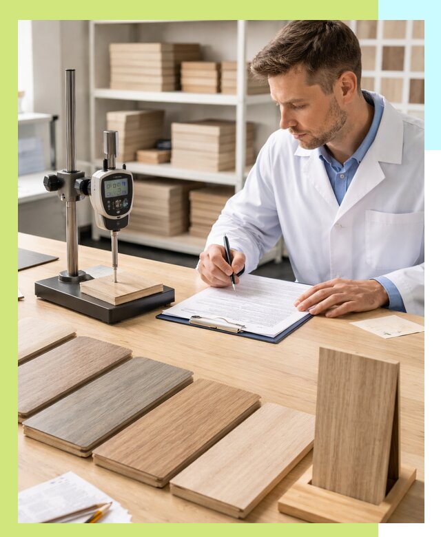 Сертификация ламината с испытаниями и оформлением документов в Барнауле
