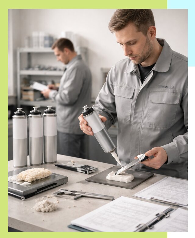 Сертификация монтажной пены и соответствие стандартам в Барнауле