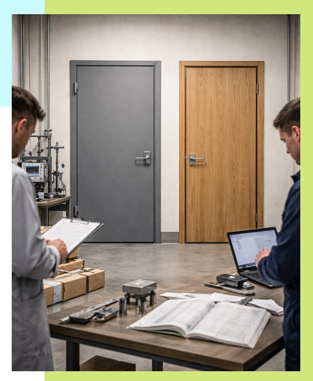 Сертификация дверей в Барнауле от 8093 р. под ключ | Алешин-Брн