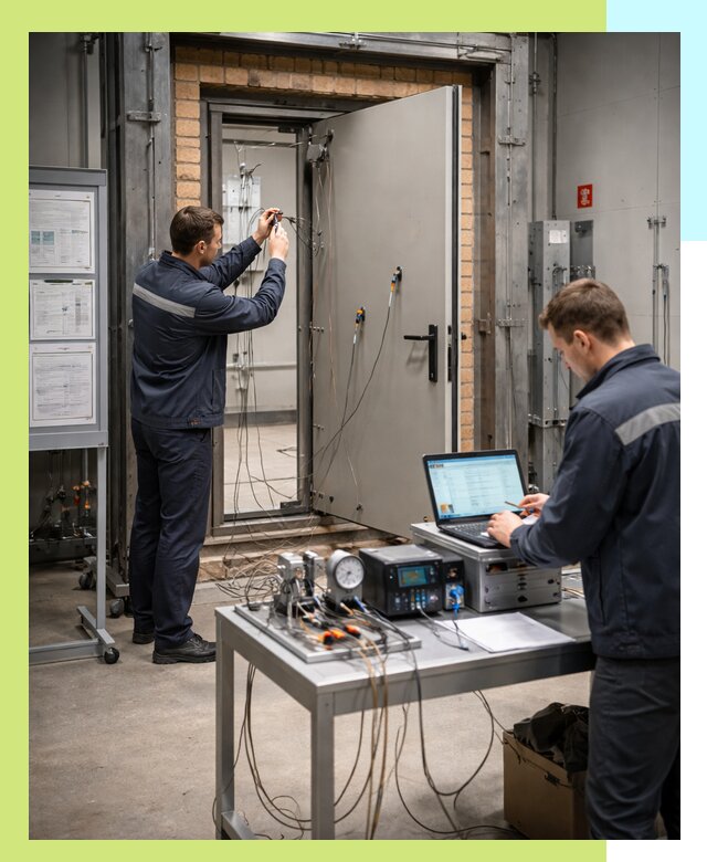 Сертификация противопожарных дверей в Барнауле по ГОСТ и ТР