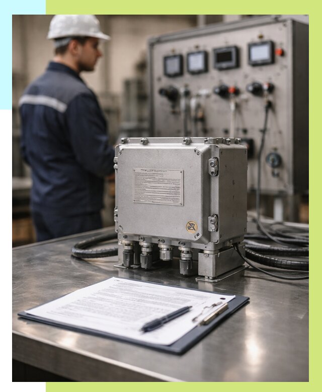 Сертификация взрывозащищенного оборудования в Барнауле от 35406 р. | Алешин-Брн