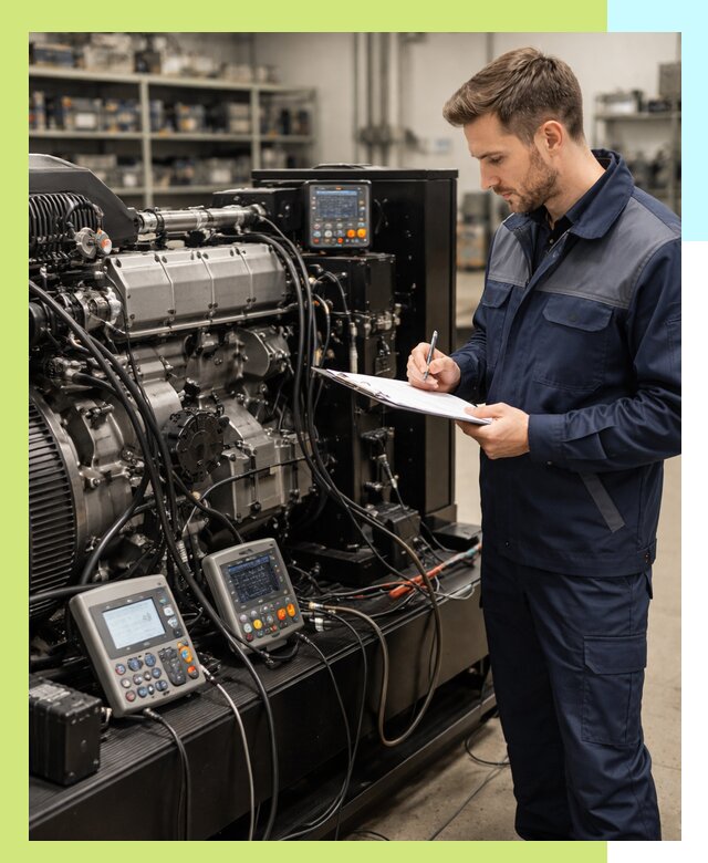 Сертификация дизельных генераторов и их оборудования в Барнауле