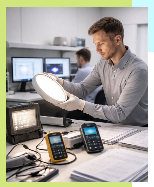 Сертификация светильников в Барнауле: испытания и оформление