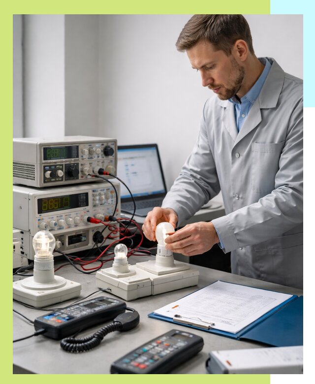 Сертификация ламп и светильников в Барнауле по нормативам