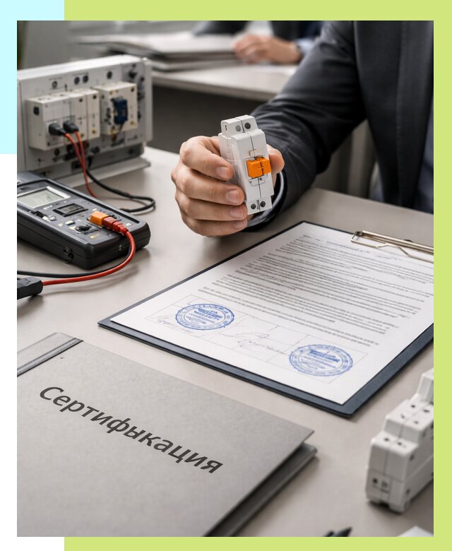 Сертификация выключателей под ключ в Барнауле от 15174 р. | Алешин-Брн