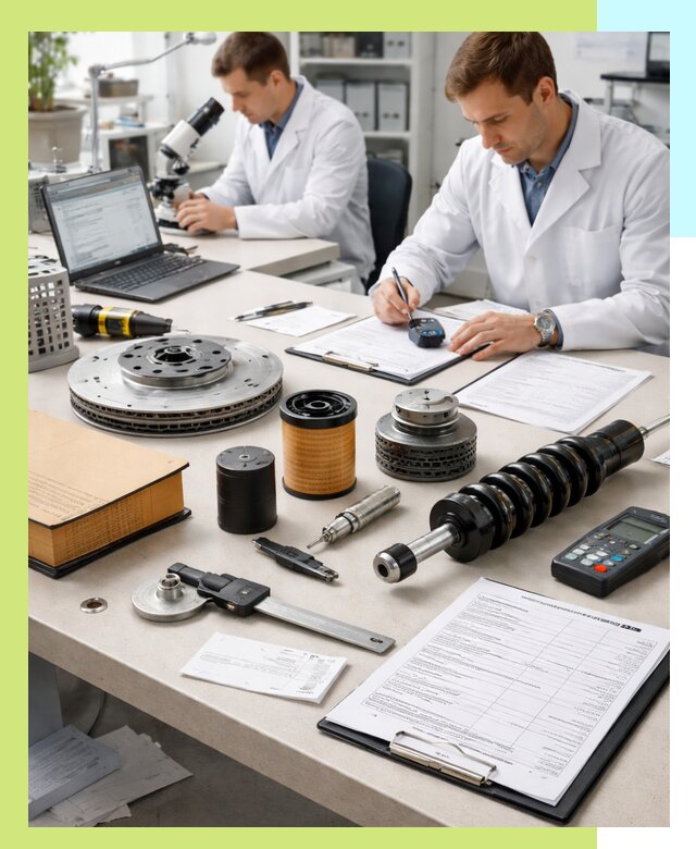 Сертификация автозапчастей и комплектующих в Барнауле по ГОСТ