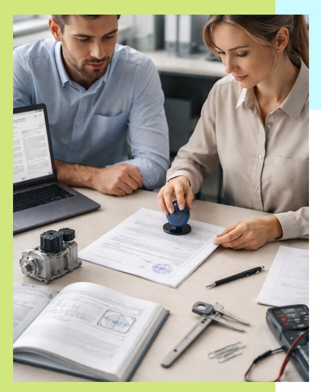 Выдача паспорта изделия и техническая экспертиза продукции в Барнауле