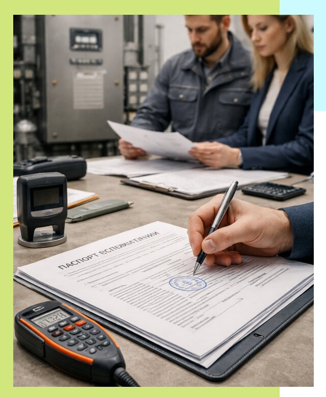 Оформление паспорта эксплуатации оборудования в Барнауле