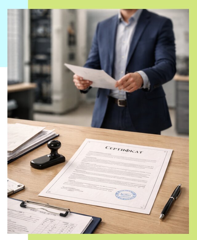 Сертификат на оборудование в Барнауле от 15174 р. | Алешин-Брн