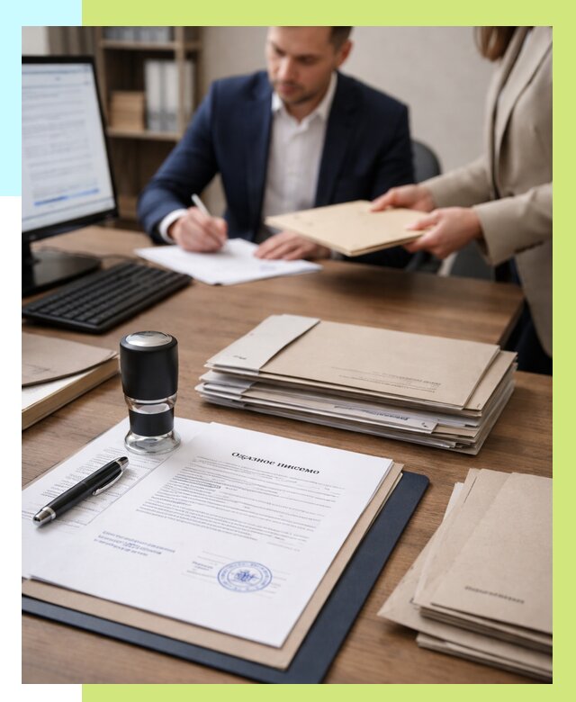 Отказное письмо для таможни в Барнауле от 3035 р, Алешин-Брн