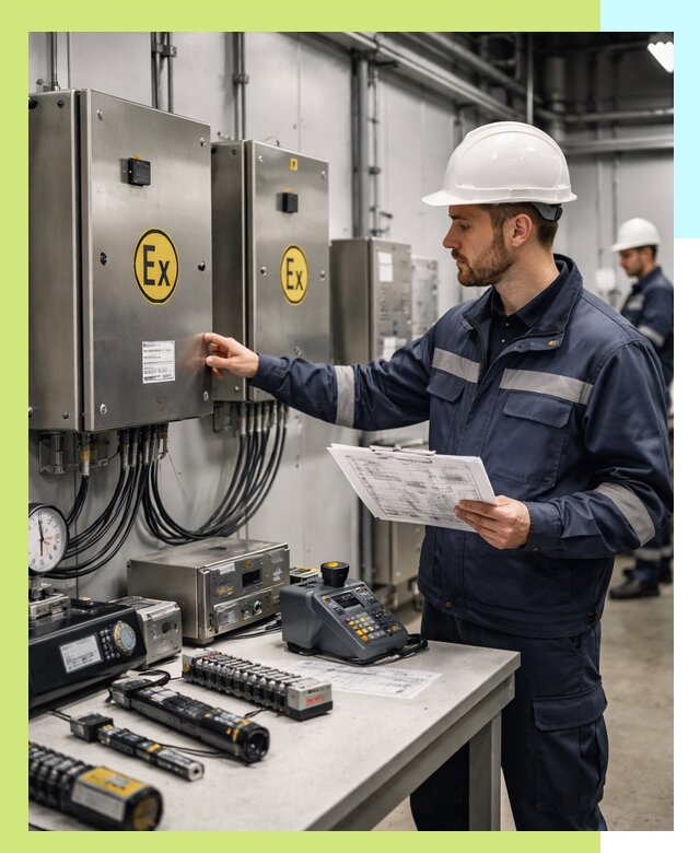 Сертификат взрывозащиты промышленного оборудования в Барнауле