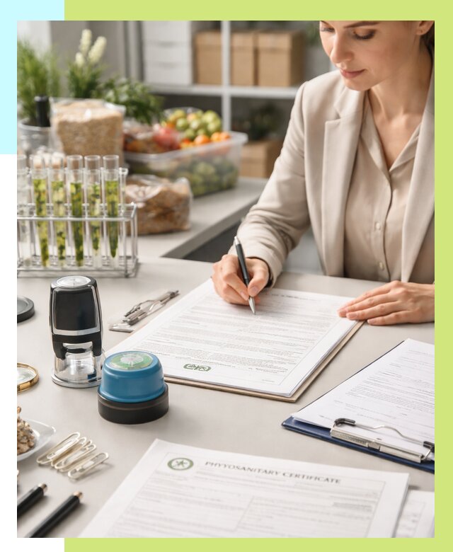 Фитосанитарный сертификат оформить в Барнауле от 4552 р. | Алешин-Брн