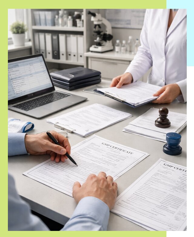 Оформление сертификата GMP в Барнауле для фармпроизводства