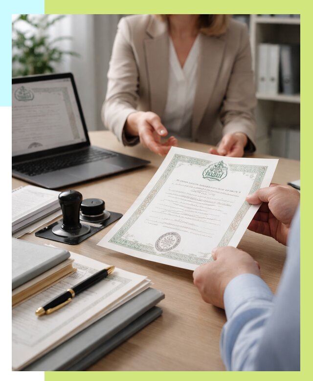 Халяль сертификат в Барнауле, получить от 15174 р. | Алешин-Брн