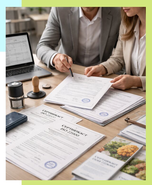 Сертификат ISO 22000 в Барнауле от 40464 р. под ключ | Алешин-Брн