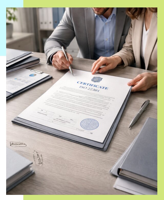 Сертификат ISO 22301 в Барнауле от 45522 р. | Алешин-Брн срочно