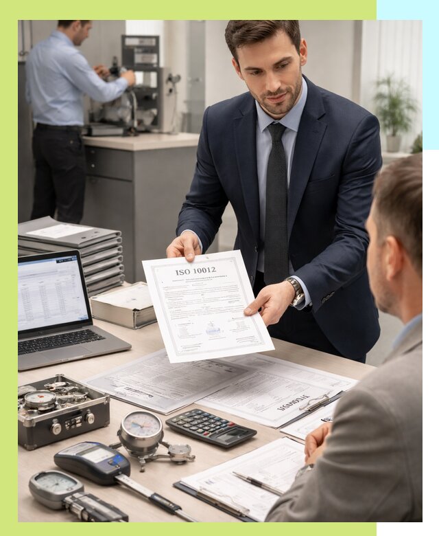 Выдача сертификата ISO 10012 по требованиям метрологии в Барнауле